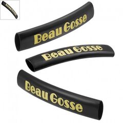 Μεταλλικό Μπρούτζινο Σωληνάκι "Beau Gosse" 6x35mm - Μαύρο/ Χρυσό ΚΩΔ:B60689.10007-NG