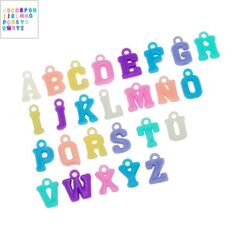 Ακρυλικό Μοτίφ Γράμματα Λατινικό Αλφάβητο 11mm - Multi ΚΩΔ:71021014.001-NG